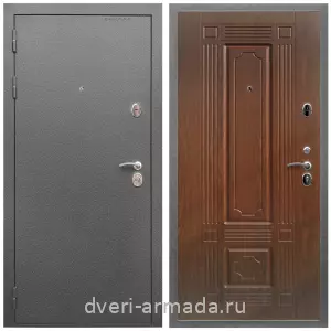 Наружные, Дверь входная Армада Оптима Антик серебро / МДФ 16 мм ФЛ-2 Мореная береза