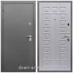 Наружные, Дверь входная Армада Оптима Антик серебро / МДФ 16 мм ФЛ-183 Дуб белёный