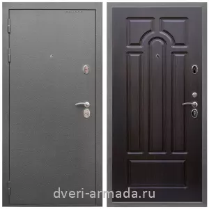 Входные двери Эврика, Дверь входная Армада Оптима Антик серебро / МДФ 6 мм ФЛ-58 Венге