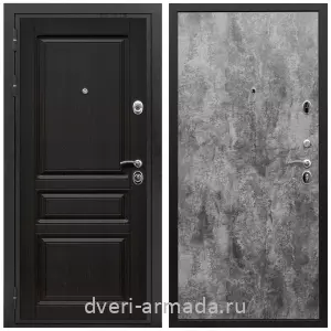 Входные двери Йошкар-Ола, Дверь входная взломостойкая Армада Премиум-Н МДФ 16 мм ФЛ-243 / МДФ 6 мм ПЭ Цемент темный