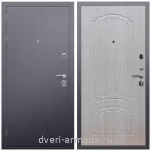 Готовые входные двери, Дверь входная Армада Люкс Антик серебро / МДФ 6 мм ФЛ-140 Дуб беленый с хорошей шумоизоляцией квартирная