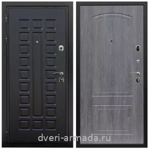 Двери МДФ для квартиры, Дверь входная Армада Триумф МДФ 16 мм ФЛ-183 Венге / МДФ 6 мм ФЛ-138 Дуб Филадельфия графит