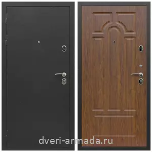 Темные входные двери, Дверь входная Армада Престиж Черный шелк / МДФ 6 мм ФЛ-58 Мореная береза