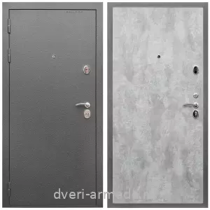 Входные двери 960х2050, Дверь входная Армада Оптима Антик серебро / МДФ 6 мм ПЭ Цемент светлый