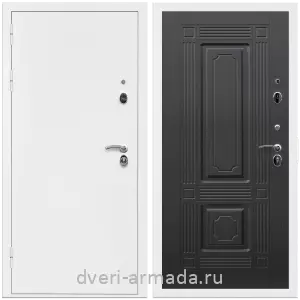 Правые входные двери, Дверь входная Армада Оптима Белая шагрень / МДФ 16 мм ФЛ-2 Венге
