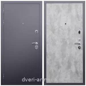 Входные двери Экстра, Дверь входная металлическая взломостойкая Армада Люкс Антик серебро / МДФ 6 мм ПЭ Цемент светлый