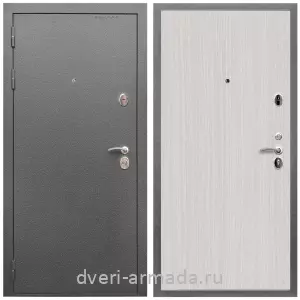 Входные двери 960х2050, Дверь входная Армада Оптима Антик серебро / МДФ 6 мм ПЭ Венге светлый