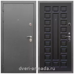Входные двери Лондон, Дверь входная Армада Оптима Антик серебро / МДФ 16 мм ФЛ-183 Венге