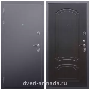 Входные двери Лондон, Дверь входная металлическая Армада Люкс Антик серебро / МДФ 6 мм ФЛ-140 Венге наружная на дачу