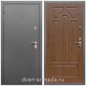 2 контура, Дверь входная Армада Оптима Антик серебро / МДФ 16 мм ФЛ-58 Морёная береза