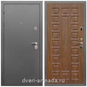 Входные двери МДФ для офиса, Дверь входная Армада Оптима Антик серебро / МДФ 16 мм ФЛ-183 Морёная береза