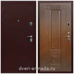 Современные входные двери, Дверь входная Армада Люкс Антик медь / МДФ 16 мм ФЛ-2 Мореная береза