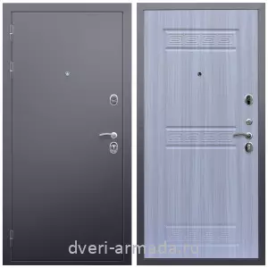 Темные входные двери, Дверь входная Армада Люкс Антик серебро / МДФ 10 мм ФЛ-242 Сандал белый