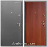 Дверь входная Армада Оптима Антик серебро / МДФ 6 мм ПЭ Итальянский орех