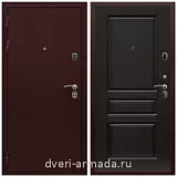 Дверь входная Армада Престиж 2 Антик медь / МДФ 16 мм ФЛ-243 Венге
