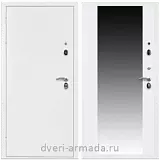 Дверь входная Армада Оптима Белая шагрень / МДФ 16 мм СБ-16 Белый матовый