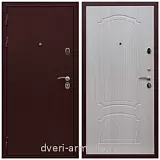 Дверь входная Армада Престиж 2 Антик медь / МДФ 6 мм ФЛ-140 Дуб беленый
